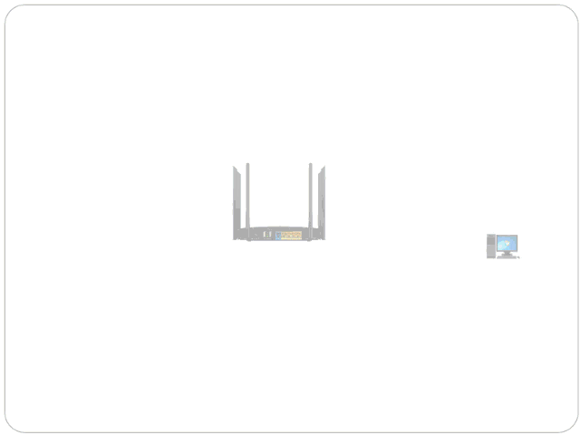 路由器[TL-WDR7500] 网线入户连接动态图